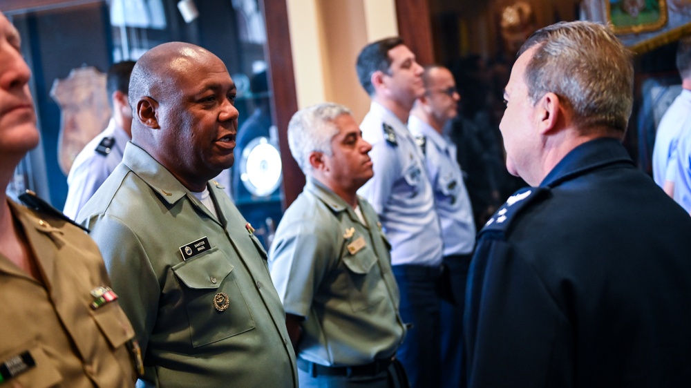 Brazilian Air Force Preparation Command, Chief of Staff Visits the IADC