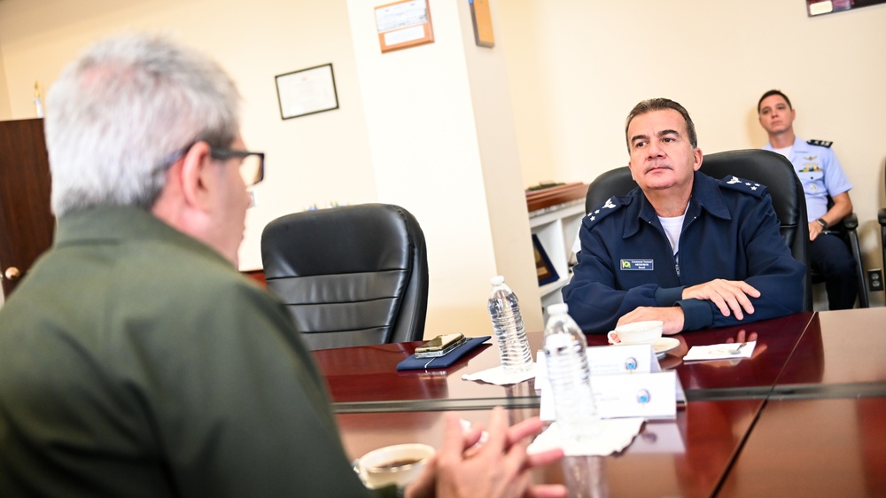 Brazilian Air Force Preparation Command, Chief of Staff Visits the IADC