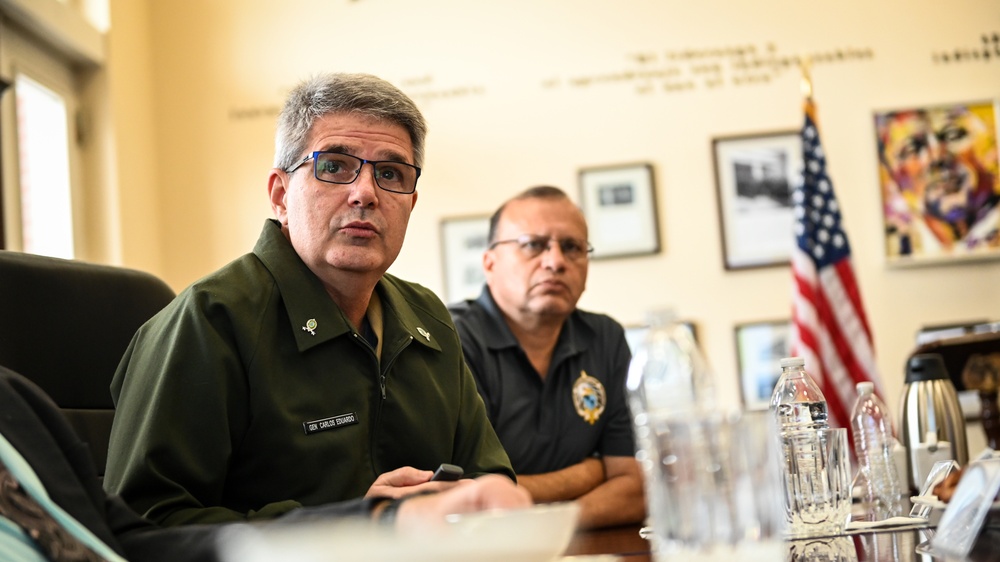 Brazilian Air Force Preparation Command, Chief of Staff Visits the IADC