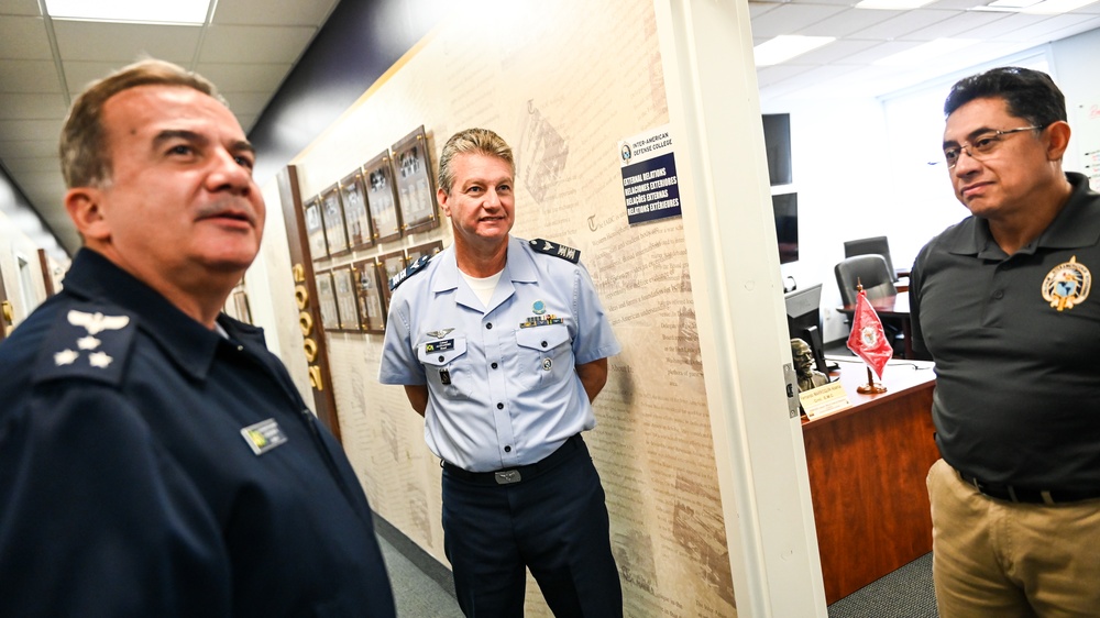 Brazilian Air Force Preparation Command, Chief of Staff Visits the IADC