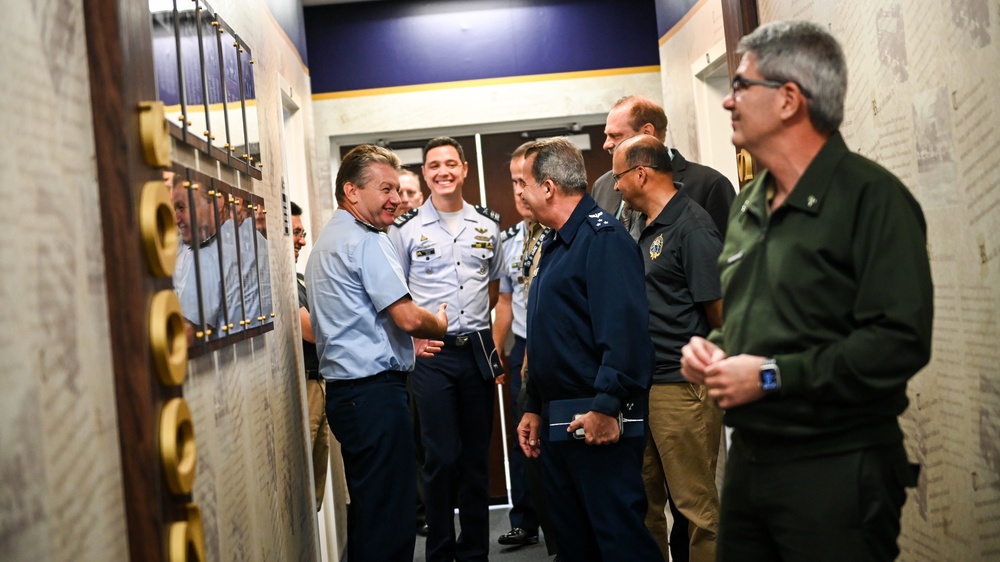 Brazilian Air Force Preparation Command, Chief of Staff Visits the IADC