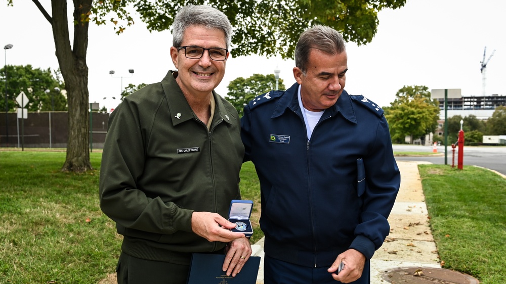 Brazilian Air Force Preparation Command, Chief of Staff Visits the IADC