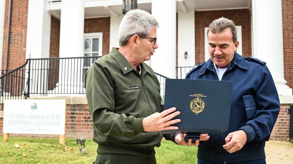 Brazilian Air Force Preparation Command, Chief of Staff Visits the IADC