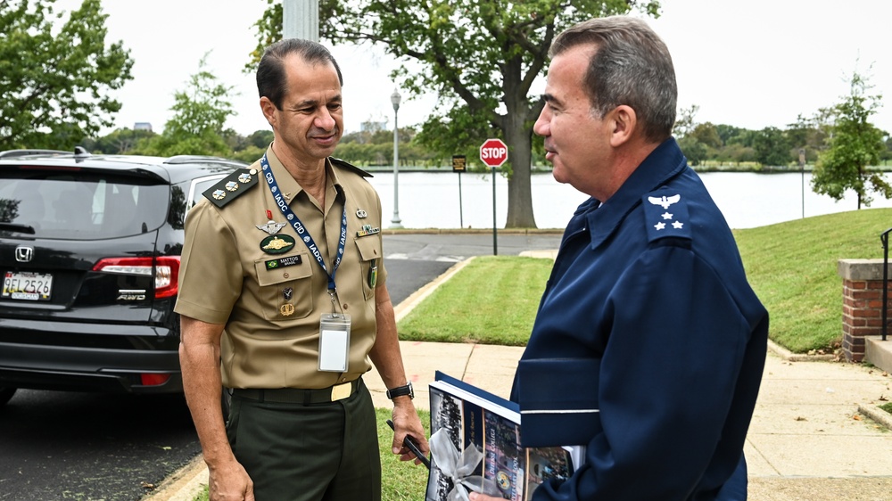 Brazilian Air Force Preparation Command, Chief of Staff Visits the IADC