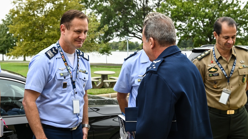 Brazilian Air Force Preparation Command, Chief of Staff Visits the IADC