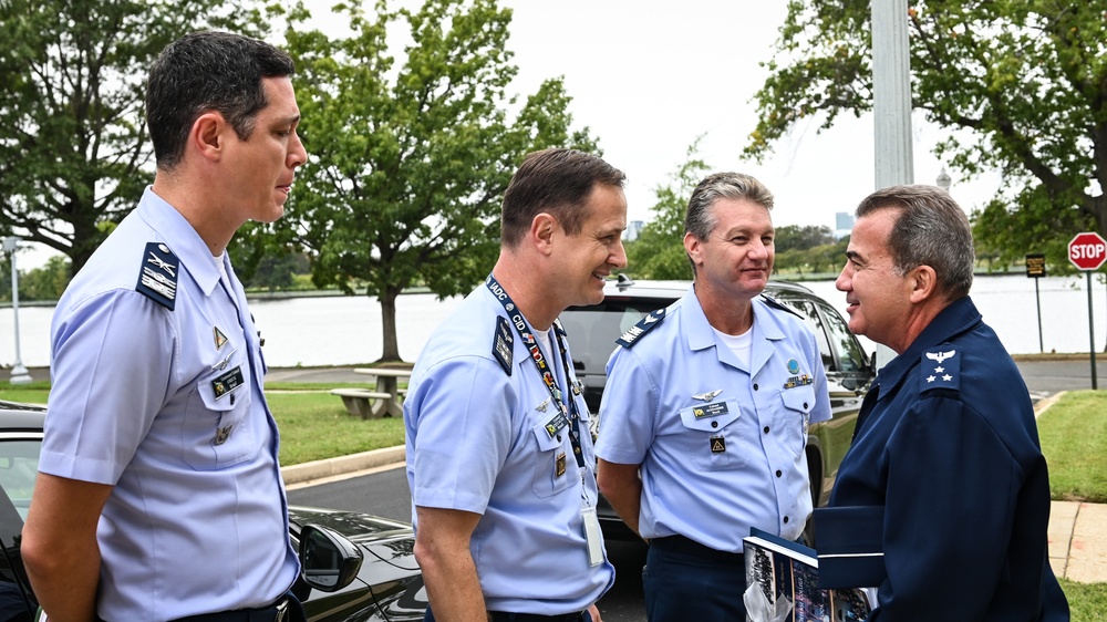 Brazilian Air Force Preparation Command, Chief of Staff Visits the IADC