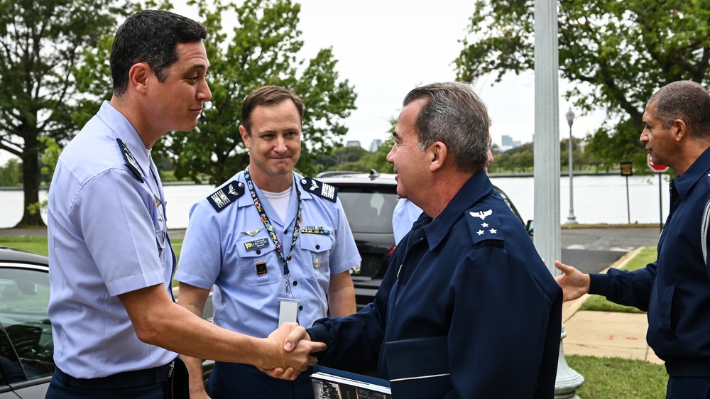 Brazilian Air Force Preparation Command, Chief of Staff Visits the IADC