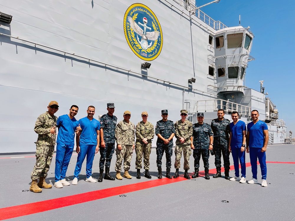 Navy Medicine marks milestone aboard Egyptian naval ship for Global Health Engagement