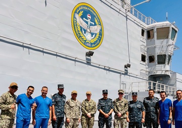 Navy Medicine marks milestone aboard Egyptian naval ship for Global Health Engagement