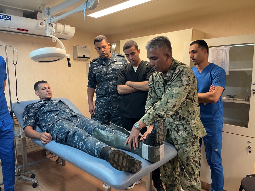 Navy Medicine marks milestone aboard Egyptian naval ship for Global Health Engagement