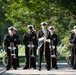 US Navy Band Performs at Wreath Laying Ceremony