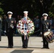 US Navy Band Performs at Wreath Laying Ceremony