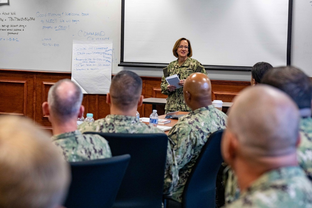 VCNO Visits Sailors, Defense Industry in Newport