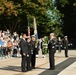 US Navy Band Performs at Wreath Laying Ceremony