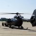 South Carolina Army National Guard UH-72B Lakota helicopter surveys landing sites at upstate hospitals