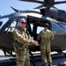 South Carolina Army National Guard UH-72B Lakota helicopter surveys landing sites at upstate hospitals