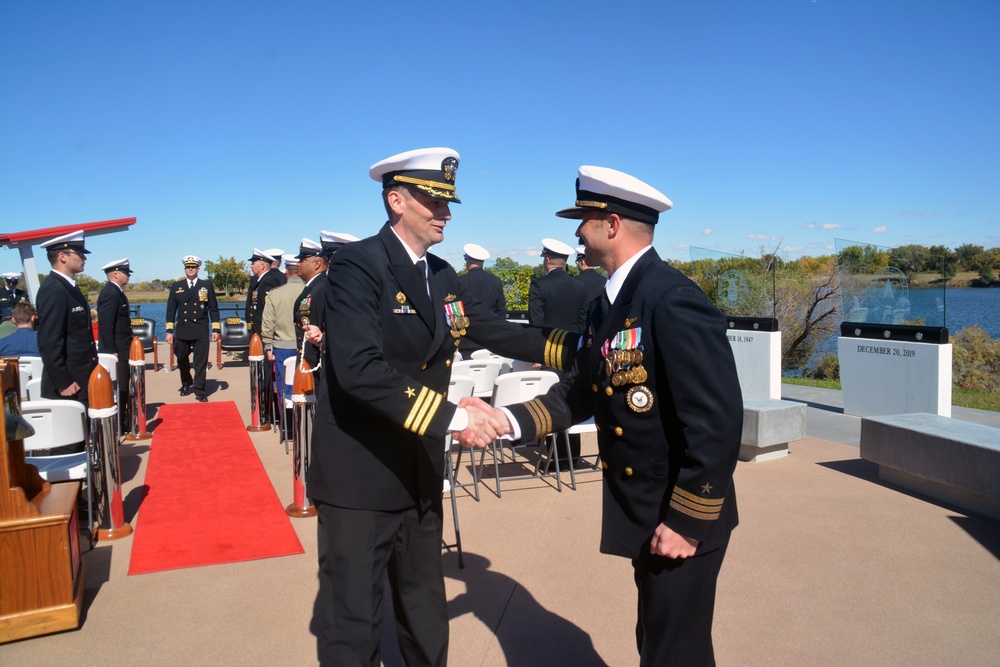 Change of Command Ceremony for Navy Talent Acquisition Group Rocky Mountain