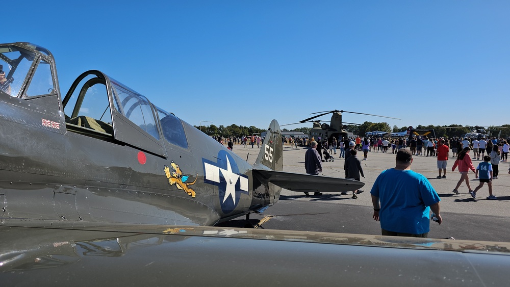 South Carolina Army National Guard helicopters participate in Greenville warbirds event