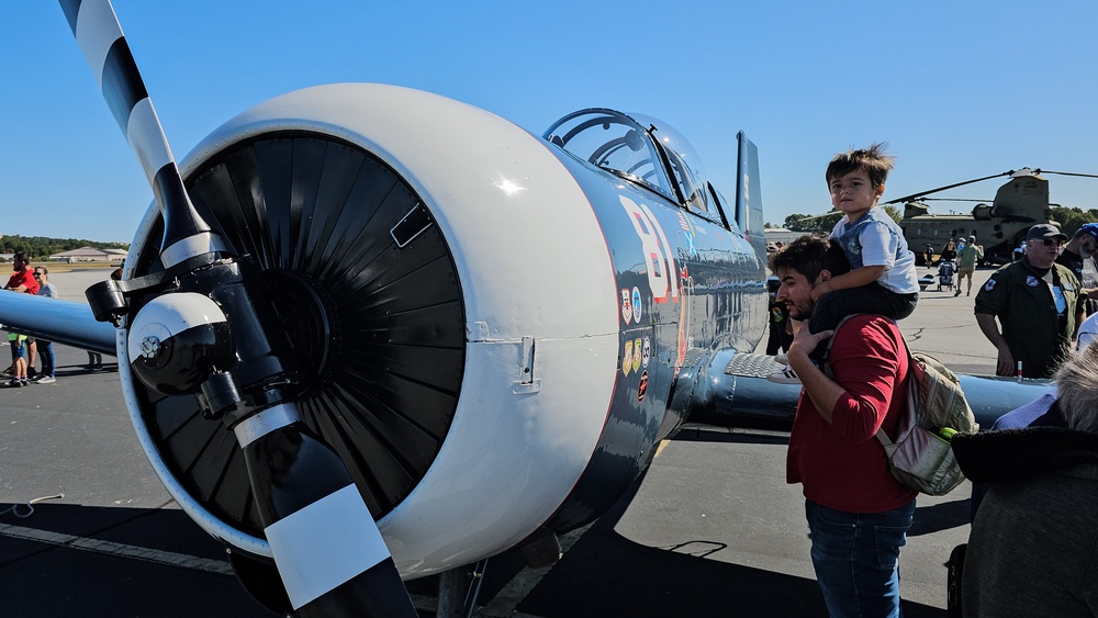 South Carolina Army National Guard helicopters participate in Greenville warbirds event