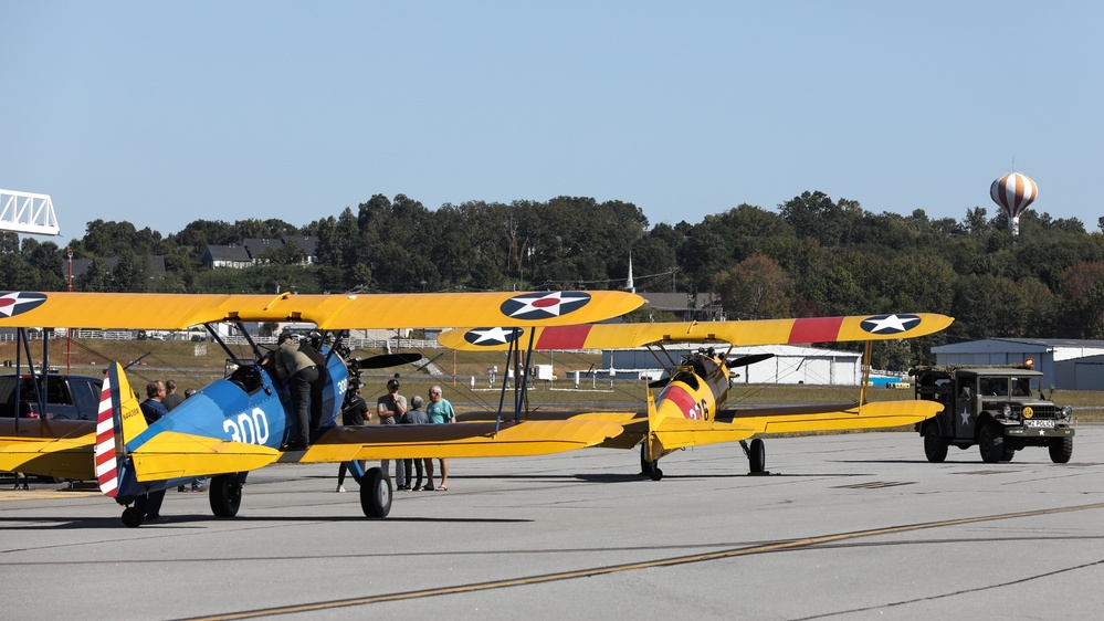 South Carolina Army National Guard helicopters participate in Greenville warbirds event