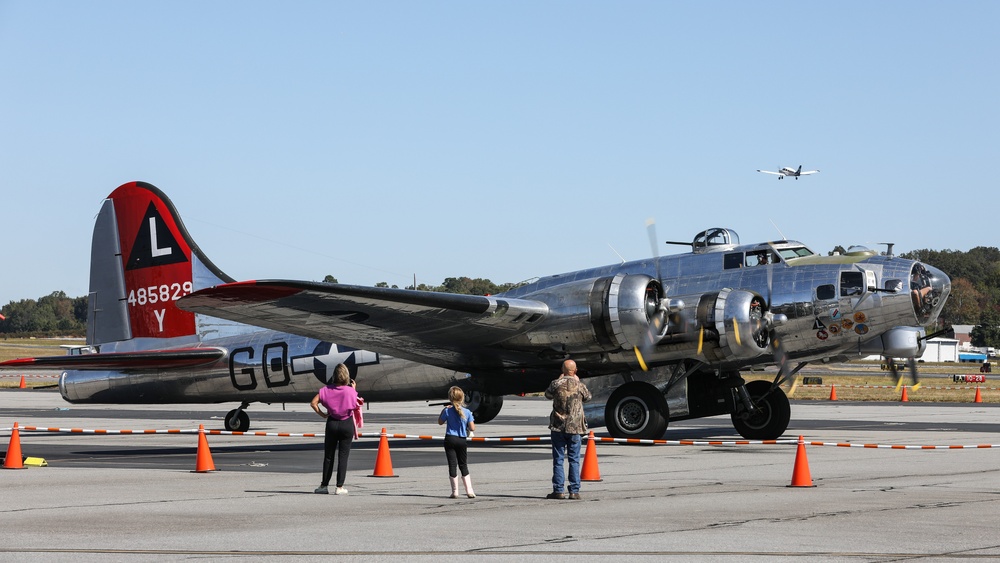 South Carolina Army National Guard helicopters participate in Greenville warbirds event