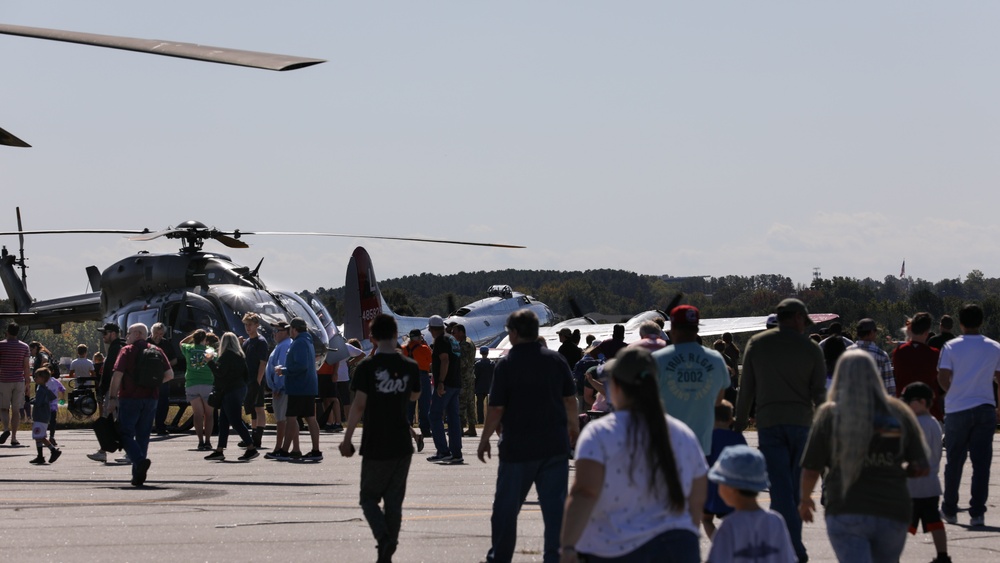 South Carolina Army National Guard helicopters participate in Greenville warbirds event