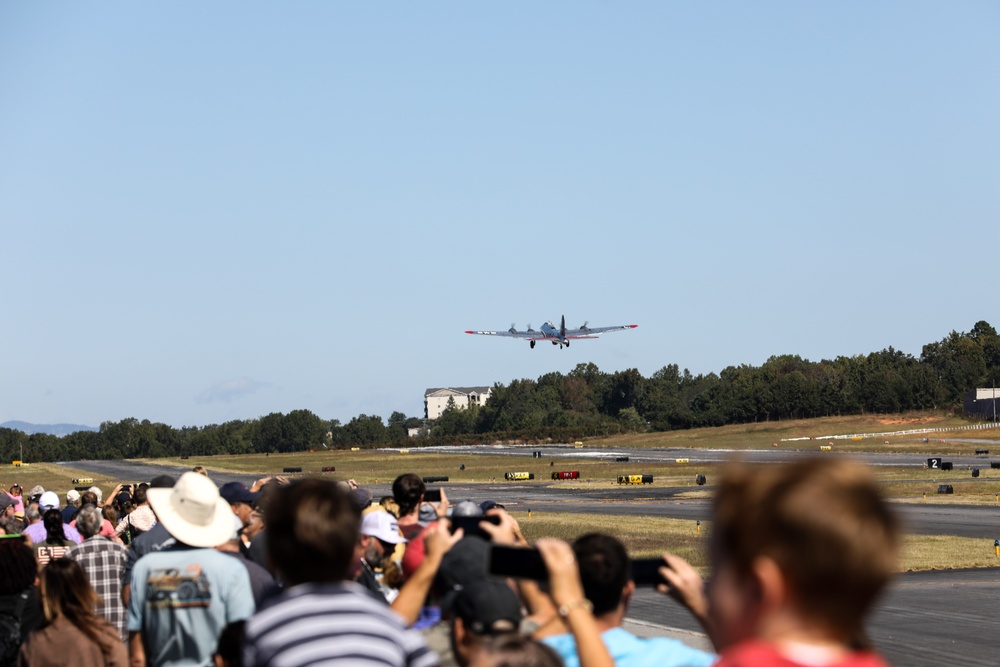 South Carolina Army National Guard helicopters participate in Greenville warbirds event