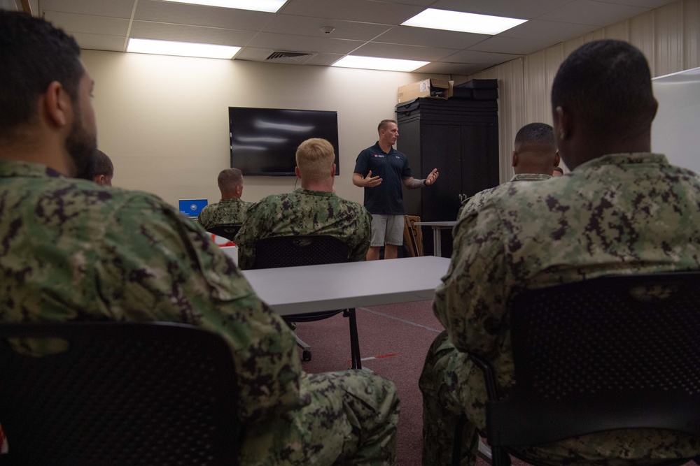 Medal of Honor Recipient Dakota Meyer Visits PMRF Barking Sands