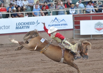 Pikes Peak or Bust Rodeo honors military members