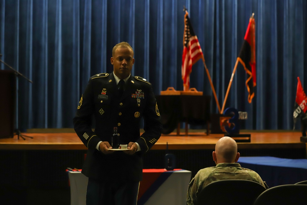 3rd ID Conducts the 3rd Sustainment Brigade NCO Induction