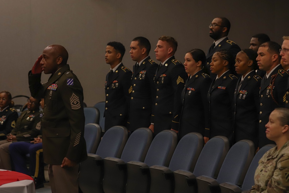 3rd ID Conducts the 3rd Sustainment Brigade NCO Induction