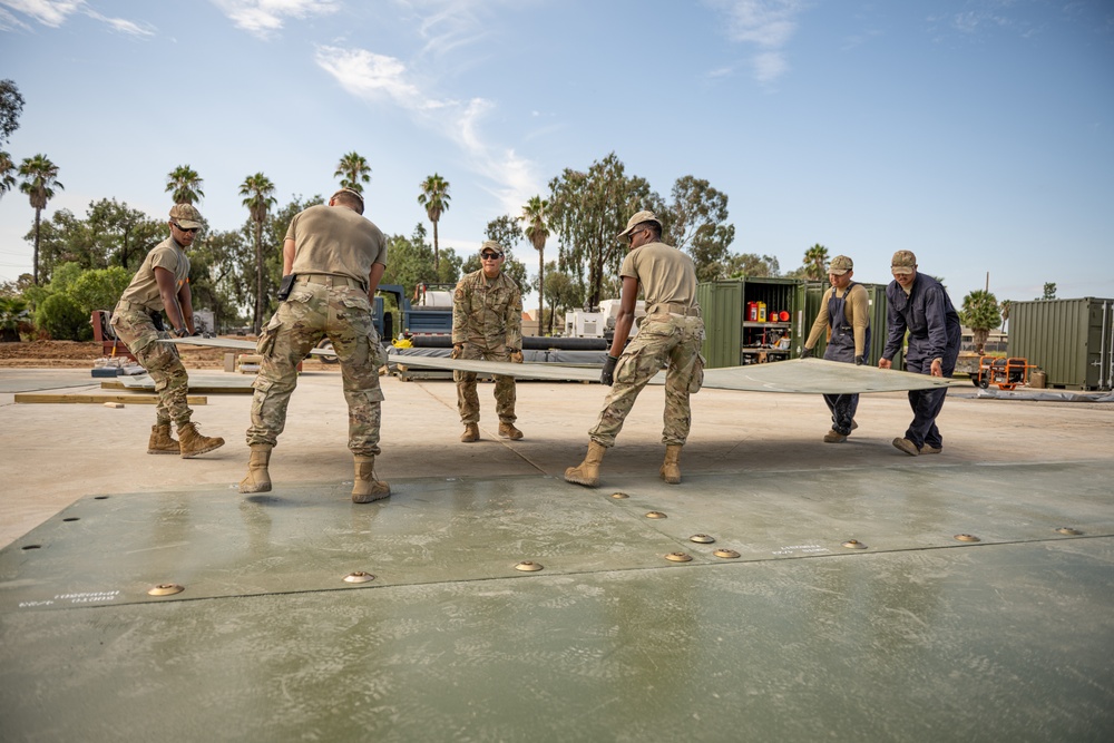 US Air Force Rapid Damage Airfield Repair