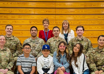 Kirtland Airmen thank local students for care packages