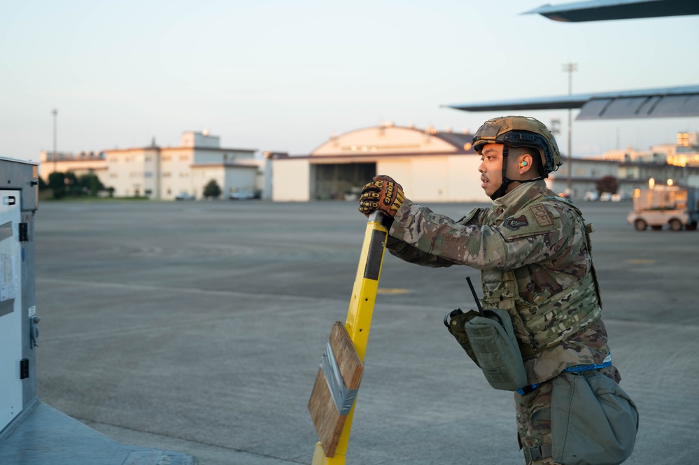 DVIDS - Images - Yokota Airmen load cargo during Beverly Morning 24-1 ...