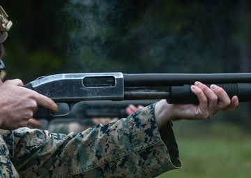 Marines with BLT 1/8 Complete Non-Lethal Weapons Training Course