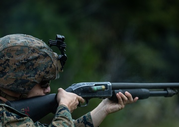 Marines with BLT 1/8 Complete Non-Lethal Weapons Training Course