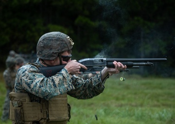 Marines with BLT 1/8 Complete Non-Lethal Weapons Training Course