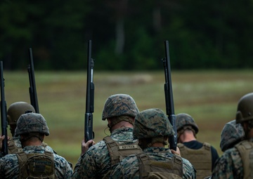 Marines with BLT 1/8 Complete Non-Lethal Weapons Training Course