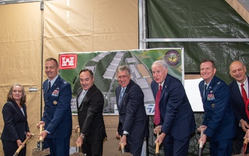 U.S. and Luxembourg officials break ground on $100M Deployable Air Base System support and storage facilities project