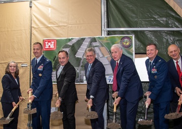 U.S. and Luxembourg officials break ground on $100M Deployable Air Base System support and storage facilities project