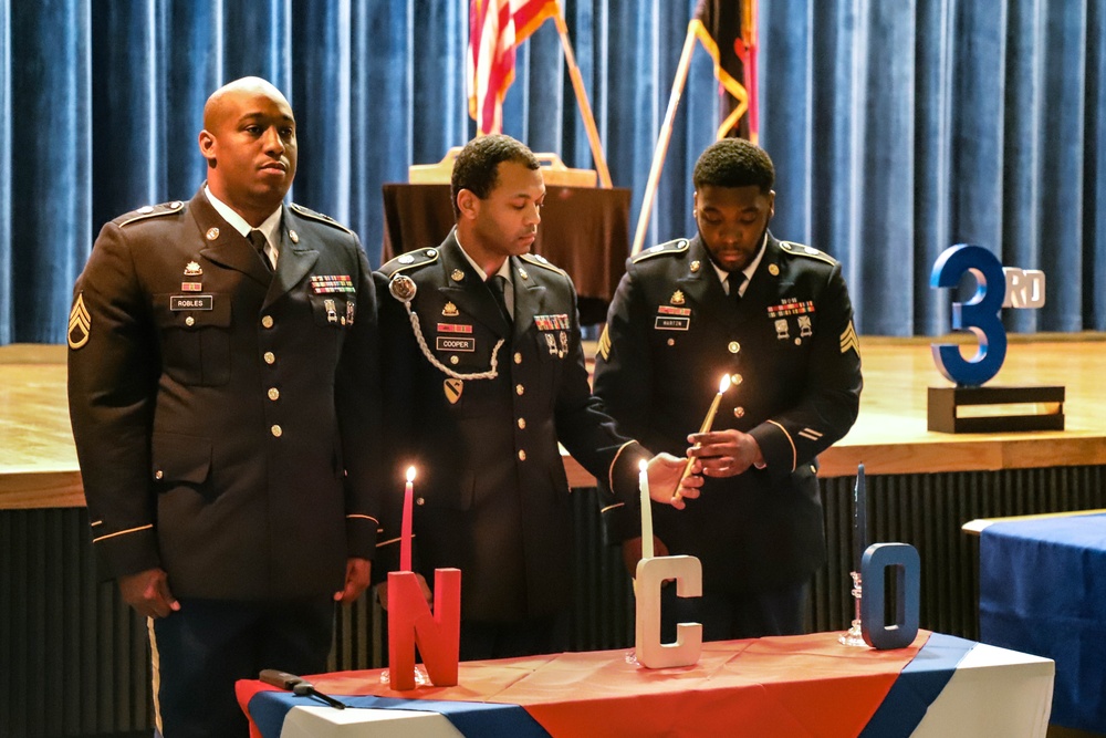 3rd Division Sustainment Brigade Noncommissioned Officer Induction Ceremony