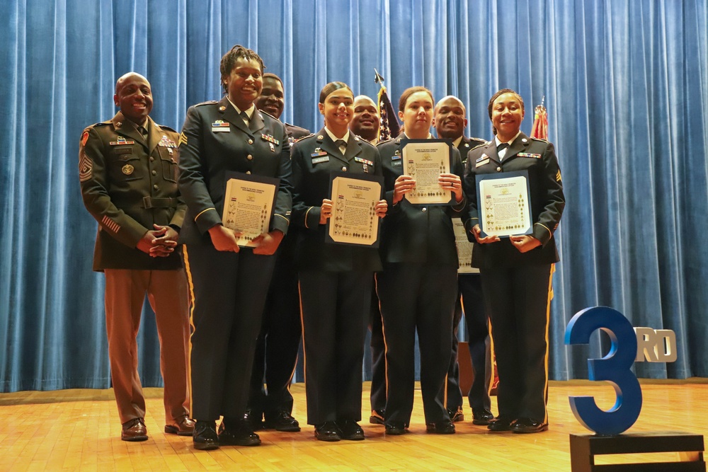 3rd Division Sustainment Brigade Noncommissioned Officer Induction Ceremony