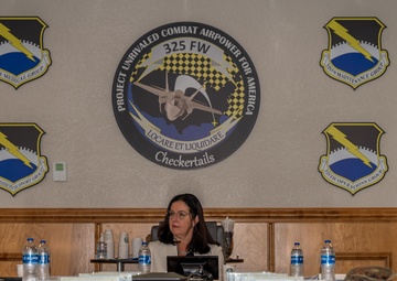 Under Secretary of the Air Force visits Tyndall Air Force Base