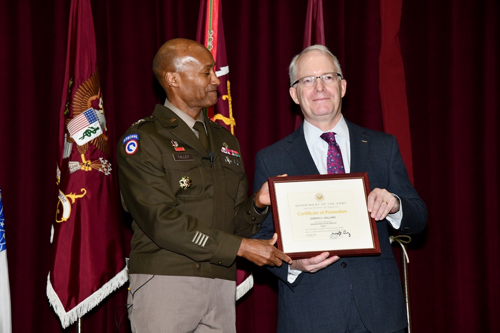 Mr. Joseph Holland, SES, appointment to Senior Executive Service Tier 2