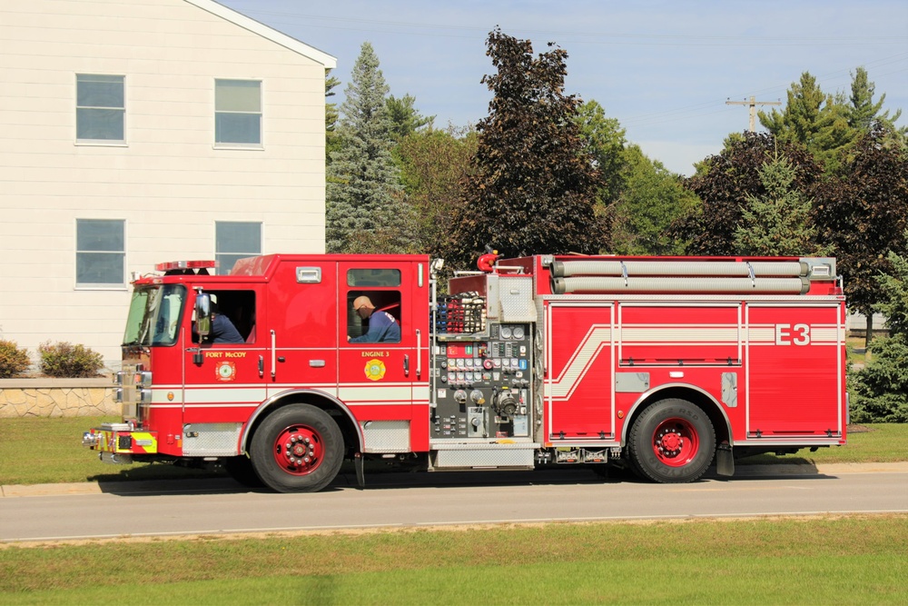 Fort McCoy observes 2023 National Fire Prevention Week, Month with several efforts