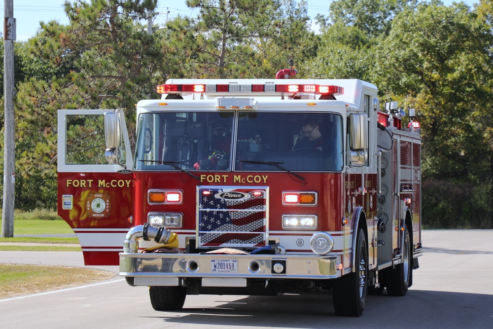 Fort McCoy observes 2023 National Fire Prevention Week, Month with several efforts