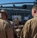 CH-53 helicopters provide air support