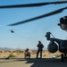 CH-53 helicopters provide air support