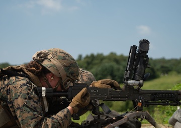 Landing Support Company Conducts M240 Range at Camp Story KMEP 23.3