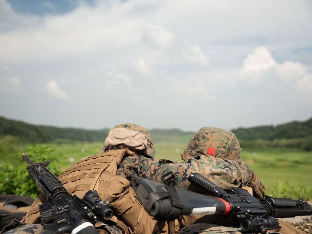 Landing Support Company Conducts M240 Range at Camp Story KMEP 23.3